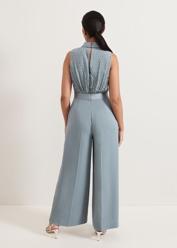 Phase Eight Petite Eliza Jumpsuit Blue Canada | BTXEZW-503